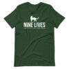 Nine Lives Logo Short-Sleeve T-Shirt (Multiple Colors) - Image 5