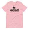 Nine Lives Logo Short-Sleeve T-Shirt (Multiple Colors) - Image 3