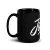 Graffiti Collection Black Coffee Mug - Image 4