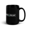 Motion Pix Lab Black Glossy Mug - Image 5
